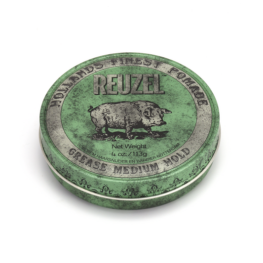 REUZEL POMADE GREEN GREASE MEDIUM HOLD (SUURI)
