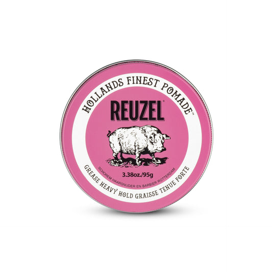 REUZEL POMADE PINK GREASE HEAVY HOLD (SUURI)