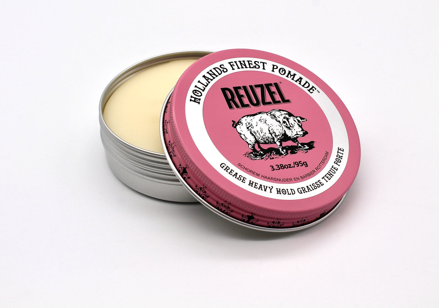 REUZEL POMADE PINK GREASE HEAVY HOLD (SUURI)