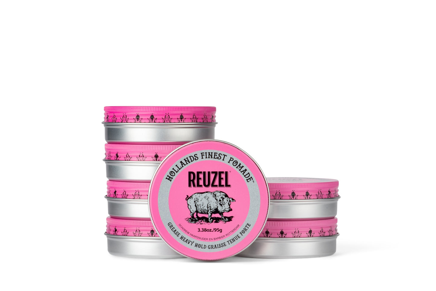 REUZEL POMADE PINK GREASE HEAVY HOLD (SUURI)