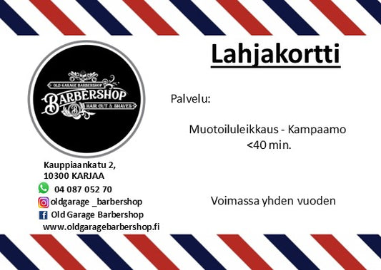 Muotoiluleikkaus - Kampaamo